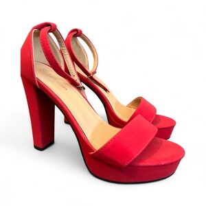 Red high heels